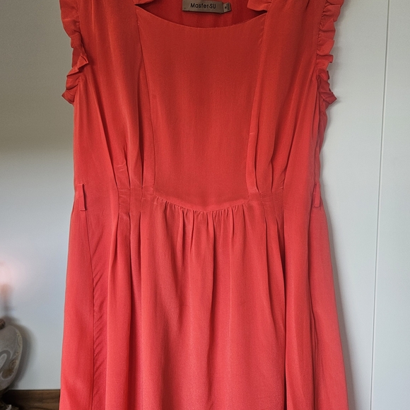 Women's Red Dress - Picture 6 of 6